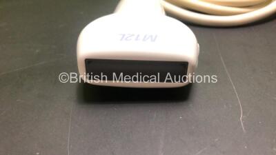 GE M12L Ultrasound Transducer / Probe *Mfd - July 2002, Remanufactured - 2008* (Worn Head - See Photo, Untested) - 2