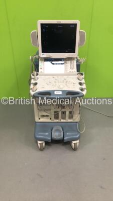 Toshiba Aplio XV Flat Screen Ultrasound Scanner Model SSA-770A with 3 x Transducers/Probes (1 x PVT-674BT * Mfd May 2007 *,1 x PVT-382BT * Mfd June 2007 * and 1 x PLT-604AT * Mfd Sept 2011 *) and Sony Digital Graphic Printer UP-D897 (Powers Up-110V-Adapte - 2