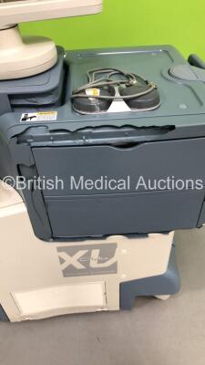 Toshiba Aplio XV Flat Screen Ultrasound Scanner Model SSA-770A with 3 x Transducers/Probes (1 x PVT-674BT * Mfd May 2007 *,1 x PVT-382BT * Mfd June 2007 * and 1 x PLT-604AT * Mfd Sept 2011 *) and Sony Digital Graphic Printer UP-D897 (Powers Up-110V-Adapte - 15