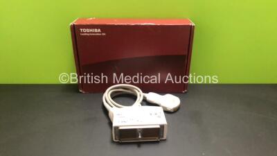 Canon PVT-375BT 6C1 Convex Array Ultrasound Transducer / Probe *Mfd - 02/2014* in Case (Untested)