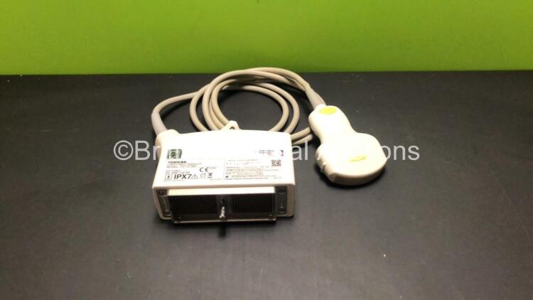 Toshiba PVT-375BT 3.5Mhz Convex Array Ultrasound Transducer / Probe *Mfd - 04/2011* (Untested)