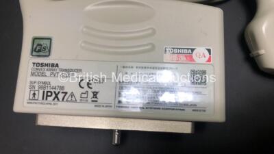 Toshiba PVT-375BT 3.5Mhz Convex Array Ultrasound Transducer / Probe *Mfd - 04/2011* (Untested) - 3