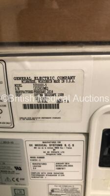 GE Optima XR220AMX Mobile X-Ray Model 5555000-5 with Exposure Hand Trigger and Detector Attachment (Powers Up-User Login Unavailable-Can Be Used with Emergency Login) * SN 1032810WK2 * * Mfd Feb 2014 * - 13