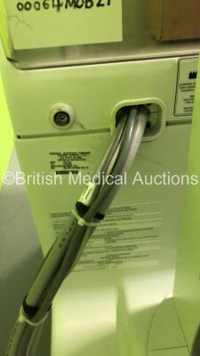 GE Optima XR220AMX Mobile X-Ray Model 5555000-5 with Exposure Hand Trigger and Detector Attachment (Powers Up-User Login Unavailable-Can Be Used with Emergency Login) * SN 1032810WK2 * * Mfd Feb 2014 * - 15