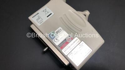 Toshiba PVT-375BT 3.5Mhz Convex Array Ultrasound Transducer / Probe *Mfd - 01/2008* (Untested) - 3