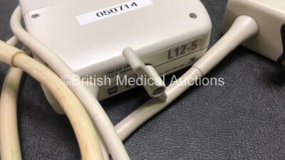 Job Lot of ATL Transducer / Probes Including 1 x ATL L10-5 38 mm Transducer / Probe, 1 x ATL C5 40R Transducer / Probe, 1 x ATL CL15-7 Transducer / Probe, 2 x ATL L12-5 Transducer / Probe, 1 x ATL C4-2 Transducer / Probe, and 1 x ATL C9-5 Transducer / Pro - 5