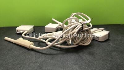 Job Lot of ATL Transducers Including 5 x C9-5 Transducer / Probes, 1 x ATL CIVT5 Transducer / Probe and 1 x ATL C5 40R Curved Array Ultrasound Transducer / Probe *All Untested*