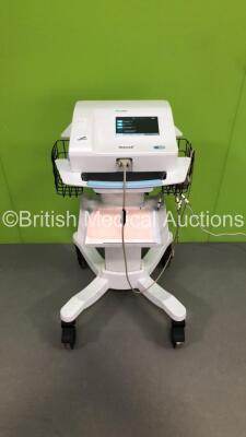 Welch Allyn CP150 ECG Machine on Stand with 1 x 10-Lead ECG Lead (Powers Up) * SN 100010591515 *