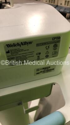 Welch Allyn CP150 ECG Machine on Stand with 1 x 10-Lead ECG Lead (Powers Up) * SN 100010591515 * - 5