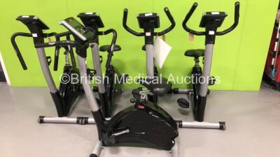 5 x York Fitness Self Gen Exercise Bikes * Equip No 097125 / 097128 / 097130 / 097126 / 099424 *