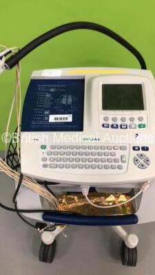 Welch Allyn CP200 ECG Machine on Stand with 1 x 10-Lead ECG Lead (No Power) * SN 20011407 * - 3