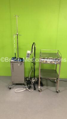 Mixed Lot Including 1 x Medtronic Autolog Autotransfusion System,1 x Nicolet Photic 1A Stimulator and 1 x Stainless Steel Trolley * SN 9158 *