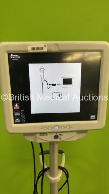 Boston Scientific LithoVue Touch PC Monitor on Stand with Power Supply (Powers Up) * SN LV00896 * - 3