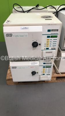 2 x Eschmann SES Little Sister 3 Autoclaves (Both Power Up)