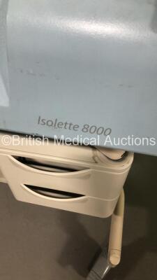 Drager Isolette 8000 Infant Incubator Software Version 4.11 * Missing Mattress and Side Clips * (Powers Up) - 6