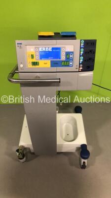 ERBE VIO 300 S Electrosurgical/Diathermy Unit Version 12.2 with Dual Footswitch (Powers Up-1 x Wheel Unstable) * SN 11303313 *