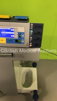 ERBE VIO 300 S Electrosurgical/Diathermy Unit Version 12.2 with Dual Footswitch (Powers Up-1 x Wheel Unstable) * SN 11303313 * - 4