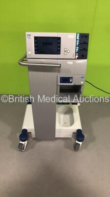 ERBE VIO 300 D Electrosurgical/Diathermy Unit Version 1.7.10 with Dual Footswitch and ERBE IES 2 Smoke Evacuator (Powers Up) * SN 11237636 *