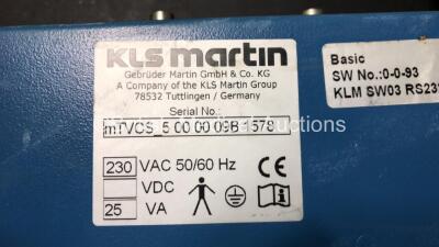 Mixed Lot Including 1 x KLS Martin SurgiCam Digital Unit, 3 x Ranger Blood-Fluid Warming Systems and 1 x Bed Control on Pole - 5