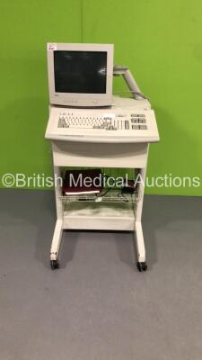 Cambridge Heart Cardiac Diagnostic System with Monitor and CPU (Hard Drive Removed-Monitor Not Mounted) *IR287*