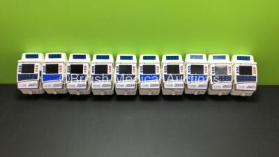 10 x CME Bodyguard 323 Infusion Pumps and 10 x Charger-Docking Stations (All Power Up)