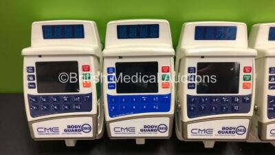 10 x CME Bodyguard 323 Infusion Pumps and 10 x Charger-Docking Stations (All Power Up) - 2