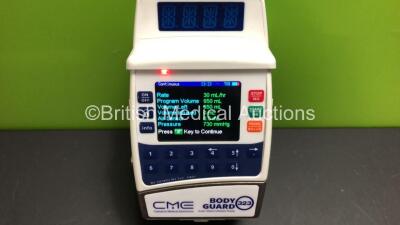 10 x CME Bodyguard 323 Infusion Pumps and 10 x Charger-Docking Stations (All Power Up) - 6