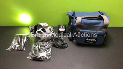 Sunoptics SSL-8000 Surgical Headlight with Battery, Charger and Accessories in Carry Case (Powers Up) *22450*