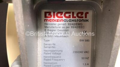 4 x Biegler BW 585 Blood Warmers - 3