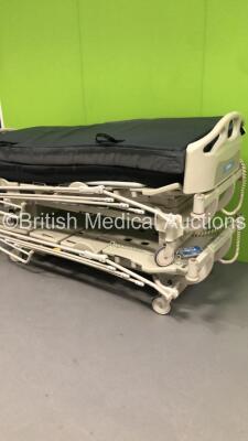 2 x Hill-Rom Electric Hospital Beds with Controllers and Mattresses - 4