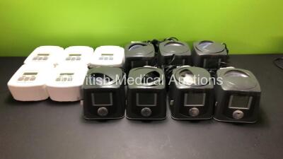 Job Lot Including 7 x Fisher & Paykel Icon+ Novo CPAP Units and 5 x DeVilbiss Sleepcube Standard Units