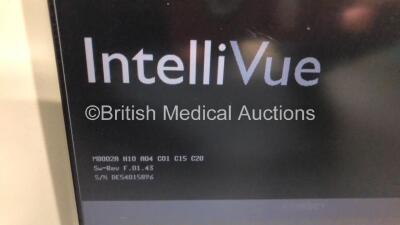 2 x Philips IntelliVue MP30 Patient Monitors *Mfds Both 2005-11* 2 x Philips M3001A Modules Including ECG/RESP, SPO2 and NBP Options *Mfds - 09/2011 and 11/2011* with 2 x SpO2 Leads with Sensors and 1 x NBP Lead (Both Power Up) - 2