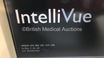 2 x Philips IntelliVue MP30 Patient Monitors *Mfds Both 2005-11* 2 x Philips M3001A Modules Including ECG/RESP, SPO2 and NBP Options *Mfds - 09/2011 and 11/2011* with 2 x SpO2 Leads with Sensors and 1 x NBP Lead (Both Power Up) - 3