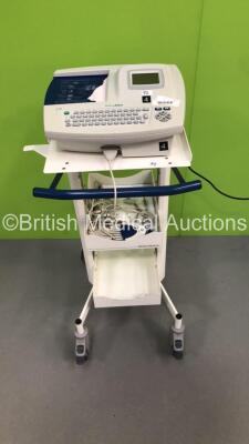 Welch Allyn CP100 ECG Machine on Stand with 1 x 10-Lead ECG Lead (Powers Up)