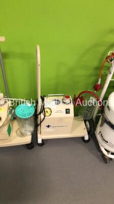 Mixed Lot Including 2 x Therapy Equipment Suction Units with 1 x Cup (Both Power Up),1 x DeSoutter Medical Clean Cut Saw System and 1 x Medtronic Autolog Autotransfusion System - 4