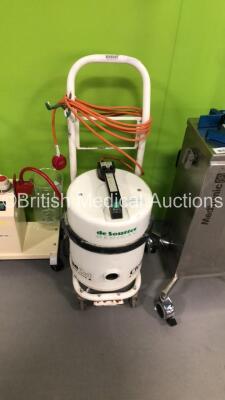 Mixed Lot Including 2 x Therapy Equipment Suction Units with 1 x Cup (Both Power Up),1 x DeSoutter Medical Clean Cut Saw System and 1 x Medtronic Autolog Autotransfusion System - 5