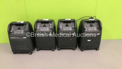 4 x AirSep VisionAire 3 Oxygen Concentrators (All Power Up)