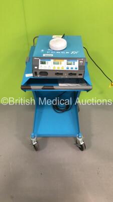 Valleylab Force FX-8CS Electrosurgical/Diathermy Unit on Valleylab Stand with 1 x Footswitch (Powers Up) * SN SF9F04492A * * Mfd 2009 * - 2