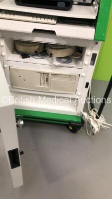 Albyn Medical Phoenix Plus Workstation with Monitor and Keyboard (HDD REMOVED) ***IR284*** - 4