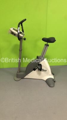 Tunturi E80 Exercise Bike (Untested Due to No Power Supply, Damaged Casing - See Photo)