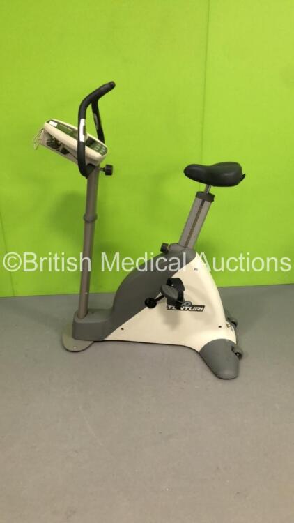 Tunturi E80 Exercise Bike (Untested Due to No Power Supply, Damaged Casing - See Photo)