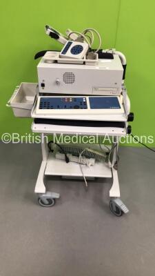 Mobile Trolley with Medtronic Keypoint Keyboard,Footswitch and 4 Channel Attachment Module