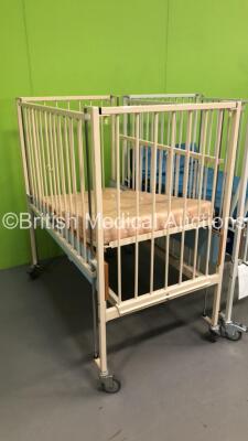 2 x Infant Cots with 2 x Mattresses - 3