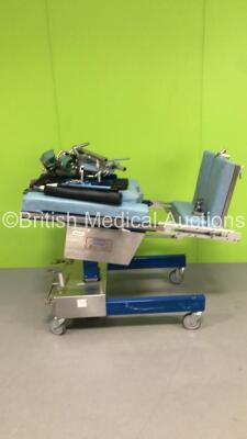 OSI Andrews Spinal Surgery Hydraulic Operating Table Model SST-3000 with Accessories/Attachments (Hydraulics Tested Working)