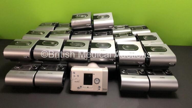 Job Lot Including 32 x ResMed AutoSet EPR S9 CPAPs with 10 x H5i Humidifiers and 1 x ResMed AirSense 10 AutoSet for Her CPAP (Missing Humidifier Chamber)