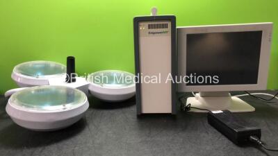 Mixed Lot Including 1 x Daray Surgical Light (Untested) 1 x Acist Empower MR Ref 102904 Unit (Powers Up) 1 x Onyx Monitor with 1 x AC Power Supply (Powers Up) *SN H80583, P1222238*