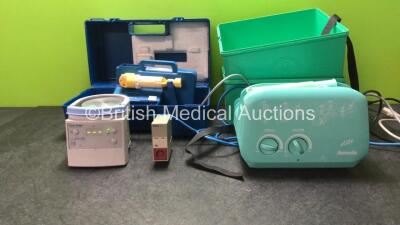 Mixed Lot Including 1 x Hewlett Packard M1006A Module, 1 x Medela Type 016.2017 Breast Pump (Powers Up) 1 x Ameda Elite Breast Pump (Powers Up) 1 x Medela Lactina Electric Plus Breast Pump (Powers Up) 1 x Fisher & Paykel MR850AEK Respiratory Humidifier Un