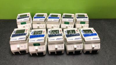 10 x CME Bodyguard 323 Infusion Pumps with 10 x Docking Stations (All Power Up)