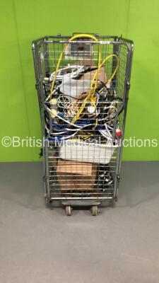 Large Cage of Mixed Regulators and Hoses (Cage Not Included) - 2