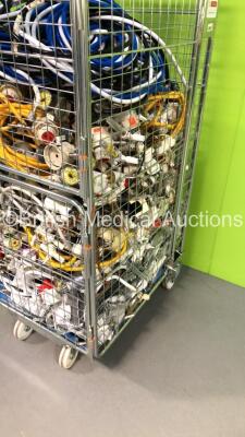 Large Cage of Mixed Regulators and Hoses (Cage Not Included) - 3
